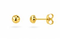 Boucles d'oreilles in Or jaune MEZZE PALLINE IDEE